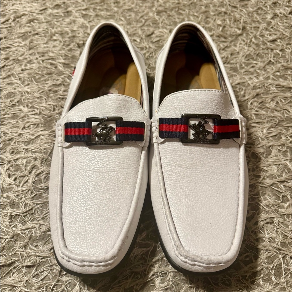 Men's White Loafers Beverly Hills Polo Club Size 10.5